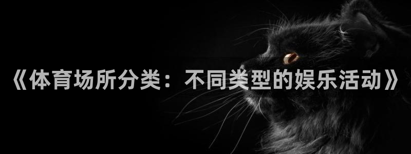 sunbet官网：《体育场所分类：不同类型的娱乐活动》